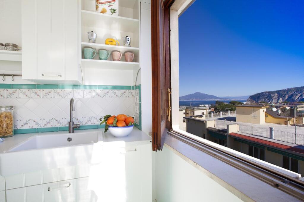 Super Attico Vista Mare Con Piscina Apartment Sorrento Exterior foto